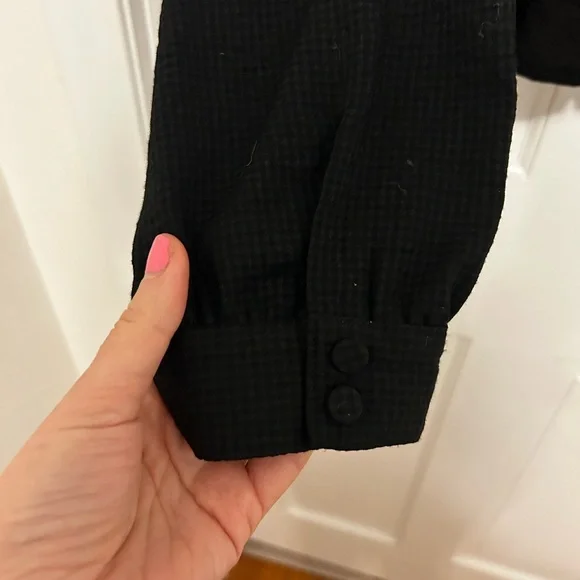 Madewell Crop Blouse - Picture 8 of 9